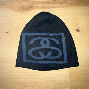 Stussy SS Link Black Skull Cap